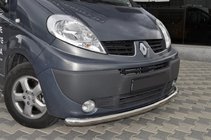 Opel Vivaro 2001–2015 Přední ochranný rám ST008 (nerez) 42 mm fotografie 3