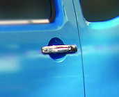 Nissan Navara 2006–2015 Kryty klik (4 ks, nerez) fotografie 2