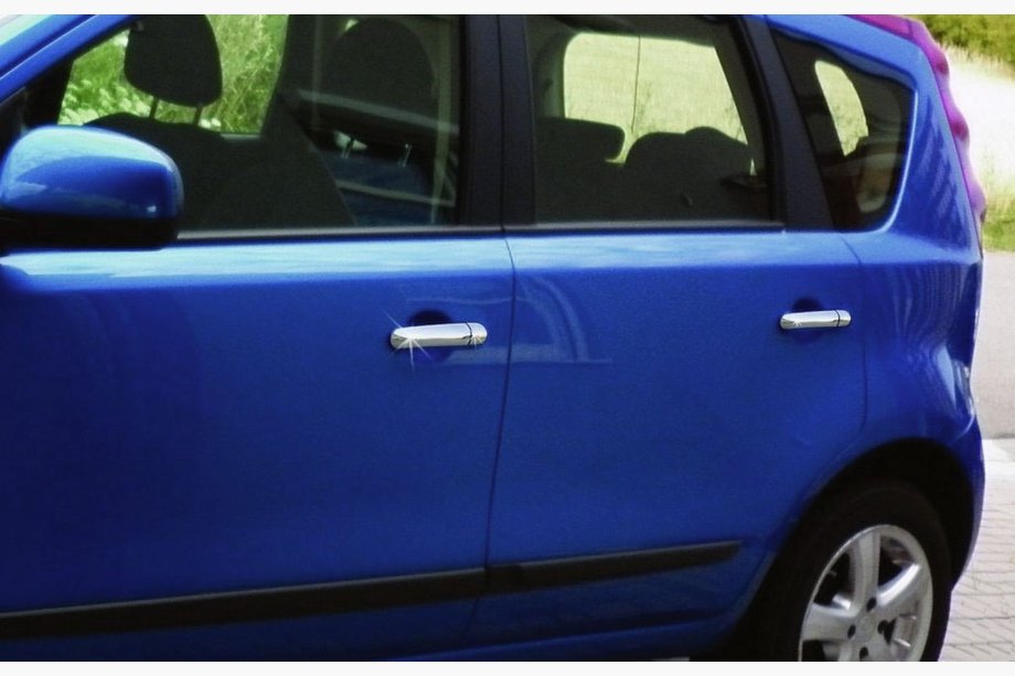 Nissan Note 2004–2012 Chromové kryty klik dveří (4 ks, nerez) Image