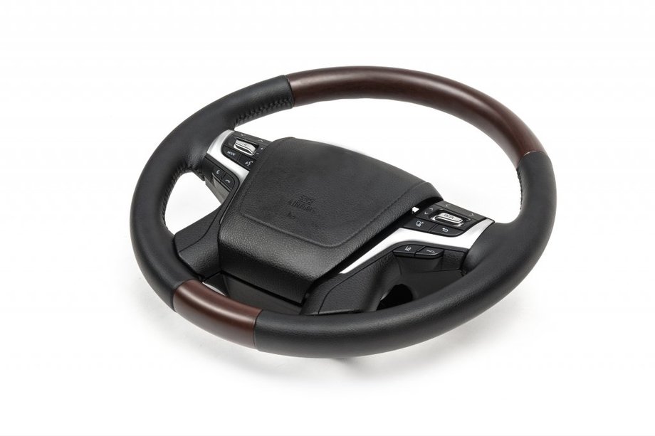 Toyota Land Cruiser 200 2007–2021 Volant komplet (tmavé dřevo) Image