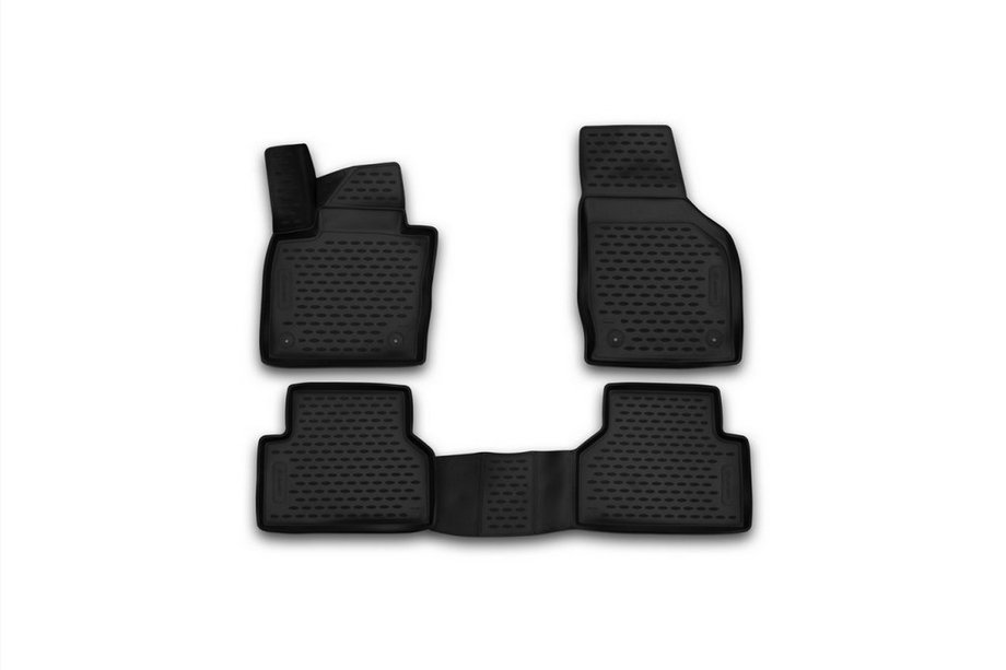 Audi Q3 2011–2019 3D gumové autokoberce do interiéru (4 ks, Novline) Image