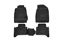 Chevrolet Trailblazer 2002–2012 (2013↗) Gumové 3D autokoberce do interiéru (4 ks, Novline) fotografie 1