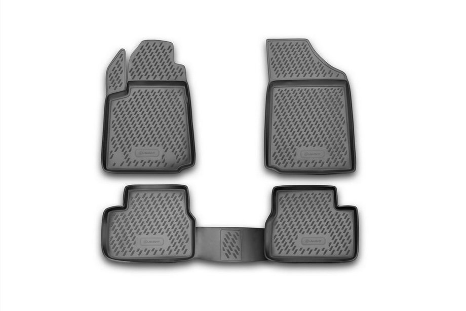 Citroen C-3 2002–2009 Gumové autokoberce do interiéru (4 ks, Novline) Image