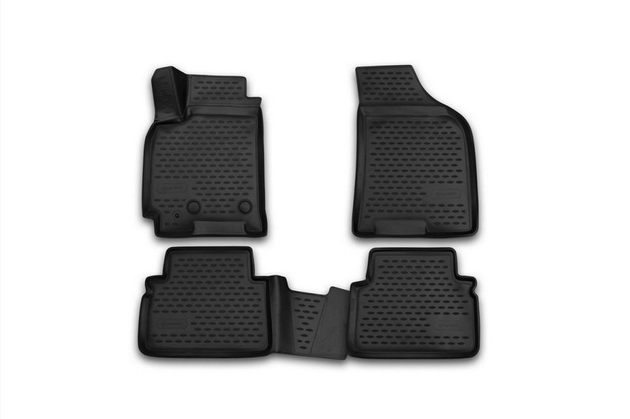 Daewoo Gentra 2013– 3D gumové autokoberce do interiéru (4 ks, Novline) Varianta 2 Image