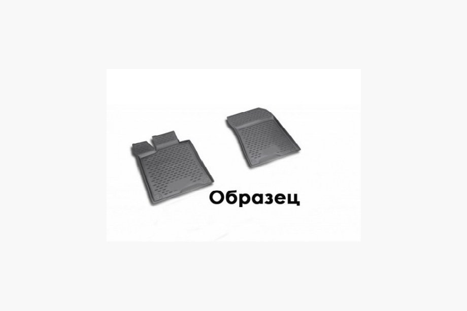 Ford Custom 2013–2022 Gumové 3D autokoberce do interiéru (2 ks, Novline) 1+1 sedadla Image