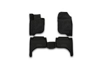 Mitsubishi L200 2015–2024 3D gumové autokoberce do interiéru (4 ks, Novline) fotografie 1