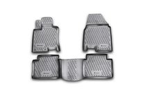 Nissan Qashqai 2007–2010 Gumové autokoberce do interiéru (4 ks, Novline) Qashqai+2 fotografie 1