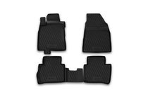 Nissan Tiida 2004–2011 Gumové autokoberce do interiéru (4 ks, Novline) Varianta 2 fotografie 1