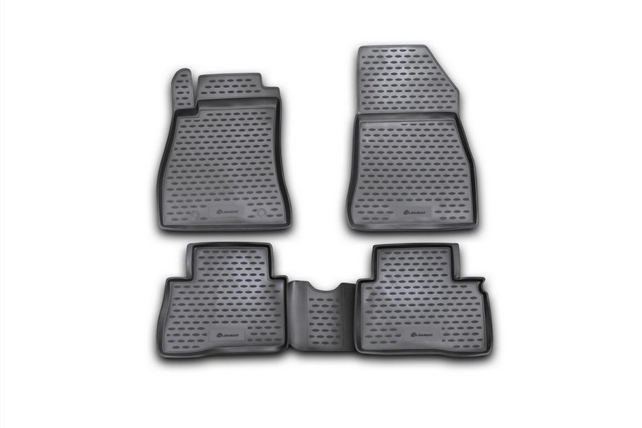 Nissan Juke 2010–2019 Gumové autokoberce do interiéru (klips R/N) (4 ks, Novline) Image