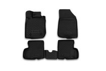 Nissan Terrano 2014– (2014-2016) 3D gumové koberečky do interiéru (4 ks, Novline) 2WD fotografie 1