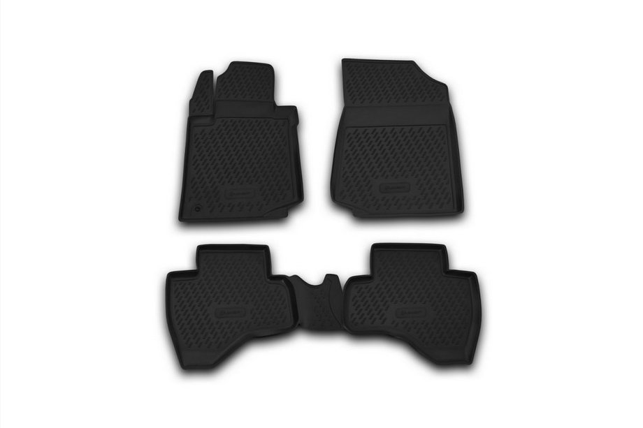 Peugeot 107 2005–2014 Gumové autokoberce do interiéru (4 ks, Novline) Image
