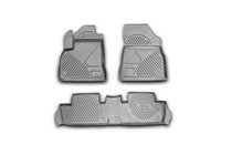 Peugeot 3008 2008–2016 Gumové autokoberce do interiéru (3 ks, Novline) fotografie 1