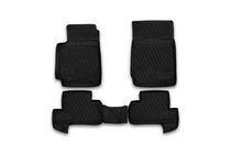 Suzuki Grand Vitara 2005–2017 Gumové autokoberce do interiéru (4 ks, Novline) 3D fotografie 1