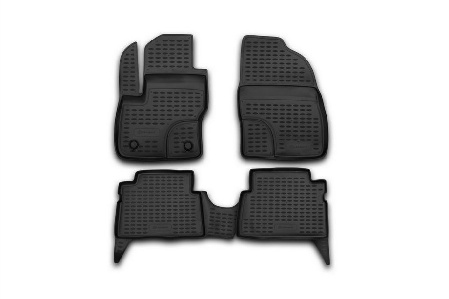 Ford C-Max 2004–2010 Gumové autokoberce do interiéru (4 ks, Novline) Varianta 2 Image