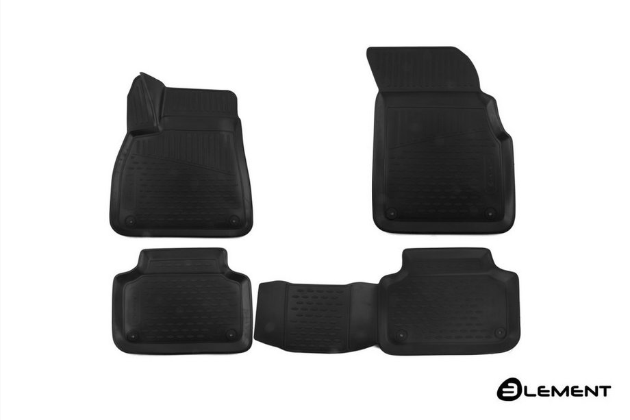 Audi Q7 2015–2026 3D gumové autokoberce do interiéru (4 ks, Novline) Image