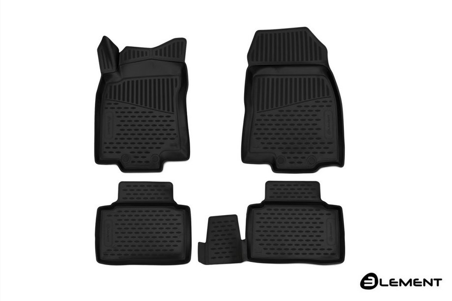 Renault Koleos 2016–2024 3D gumové autokoberce do interiéru (4 ks, Novline) Image