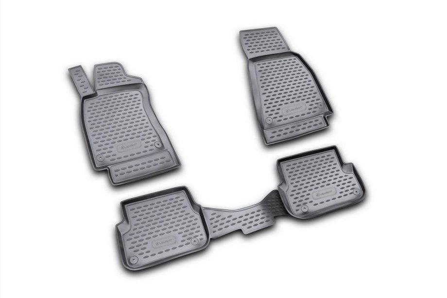 Audi A6 C6 2004–2011 Gumové autokoberce do interiéru (4 ks, Novline) Image