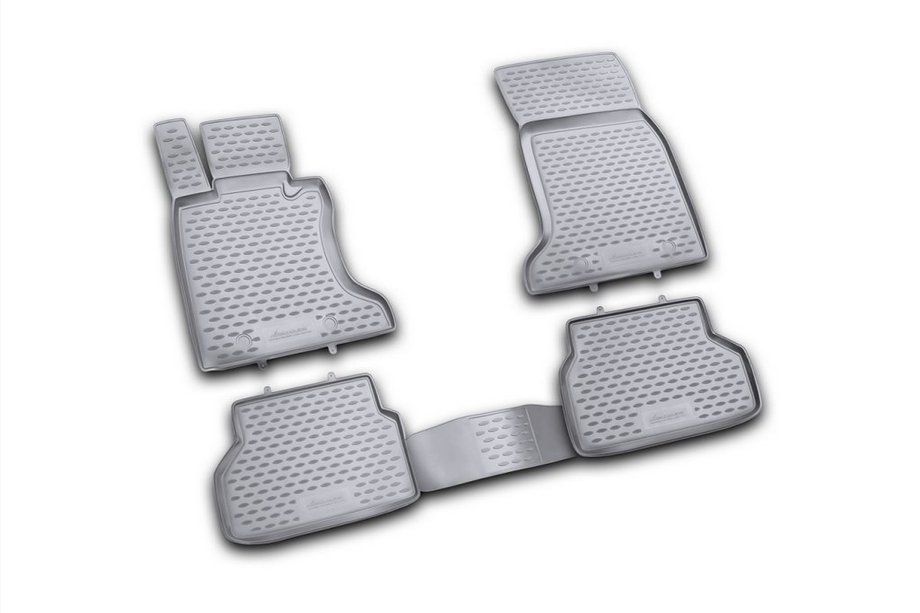 BMW řada 5 E60/E61 2003–2010 Gumové autokoberce do interiéru (4 ks, Novline) Varianta 1 Image