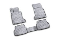 BMW řada 5 E60/E61 2003–2010 Gumové autokoberce do interiéru (4 ks, Novline) Varianta 1 fotografie 1