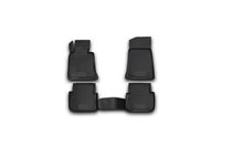 BMW řada 3 E46 1998–2006 Gumové autokoberce do interiéru (4 ks, Novline) fotografie 1