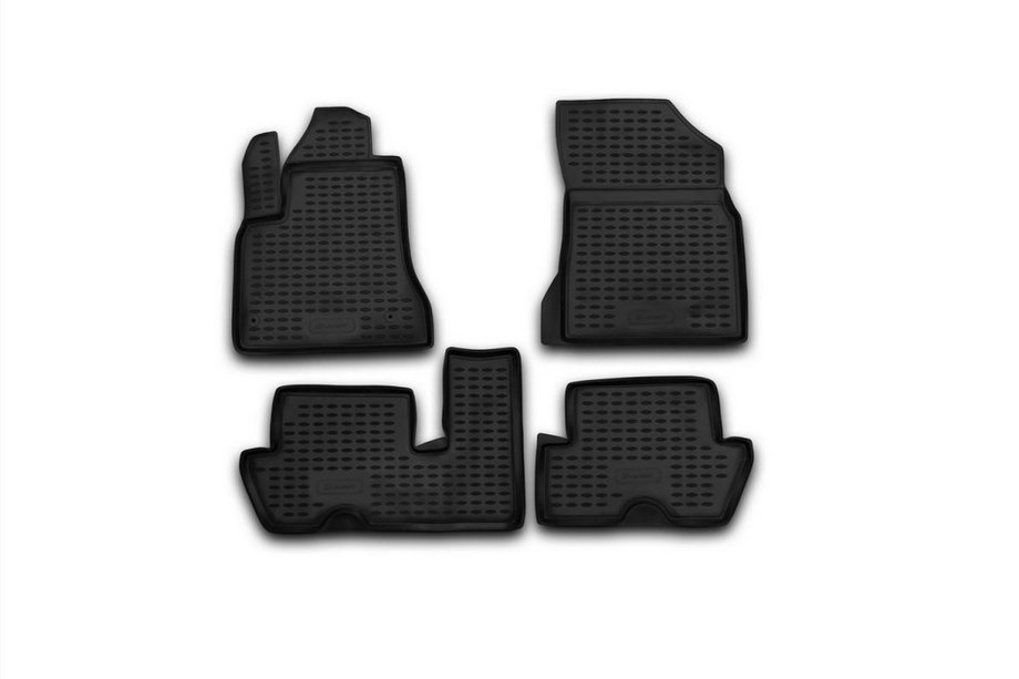 Citroen C-4 Picasso 2006–2013 Gumové autokoberce do interiéru (4 ks, Novline) Varianta 2 Fotografie 1