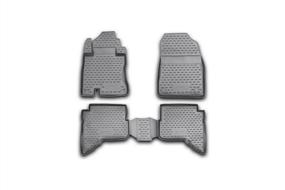 Daihatsu Terios 2006–2017 Gumové autokoberce do interiéru (4 ks, Novline) Fotografie 1