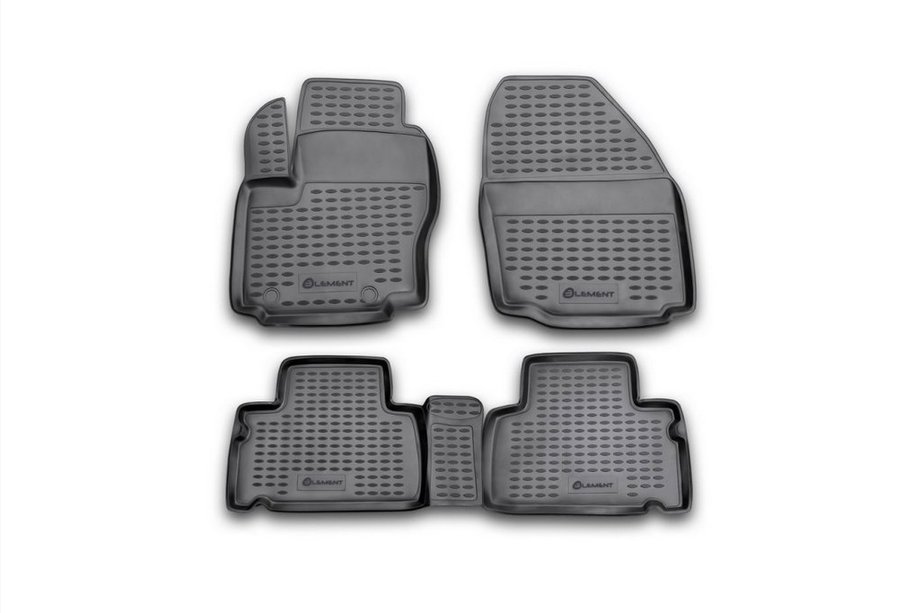 Ford S-Max 2007–2014 Gumové autokoberce do interiéru (4 ks, Novline) FN Image