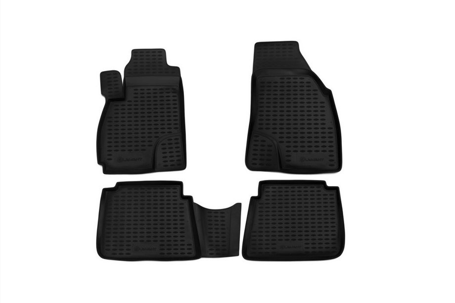 Hyundai Santa Fe 1 2000–2006 Gumové autokoberce do interiéru (4 ks, Novline) Image