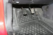Hyundai I-10 2008–2013 Gumové autokoberce do interiéru (4 ks, Novline) fotografie 1