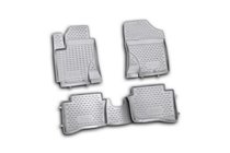 Hyundai I-20 2008–2012 Gumové autokoberce do interiéru (4 ks, Novline) fotografie 1