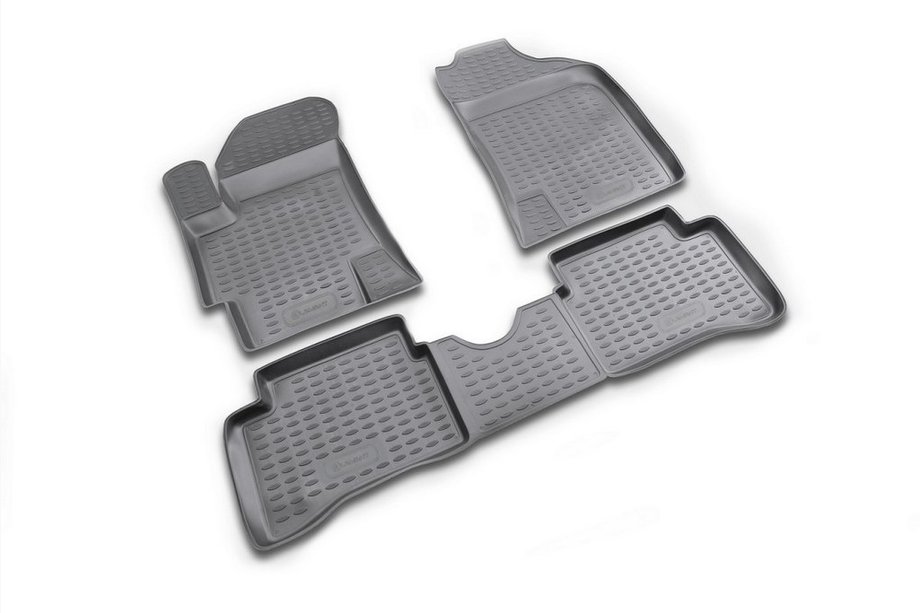 Kia Rio 2005–2011 Gumové autokoberce do interiéru (4 ks, Novline) Image