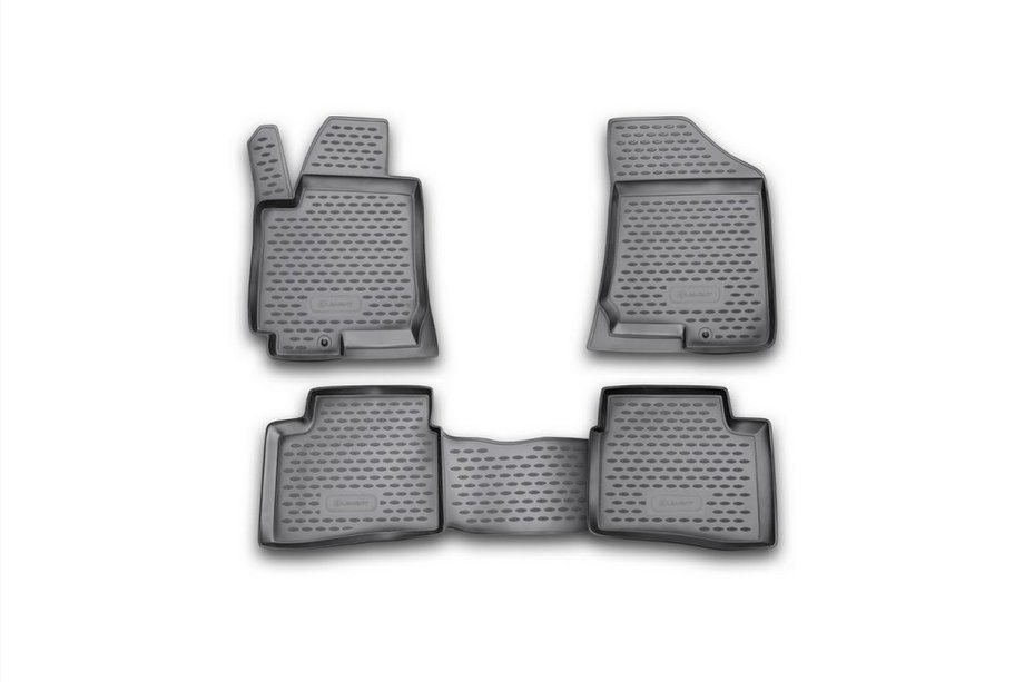 Kia Ceed 2007–2012 Gumové autokoberce do interiéru (sada 4 ks, Novline) Proceed 3D Image