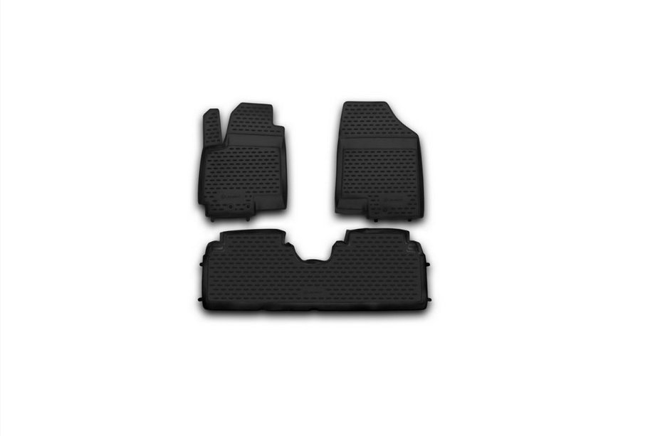 Kia Venga 2010–2019 Gumové autokoberce do interiéru (3 ks, Novline) Image