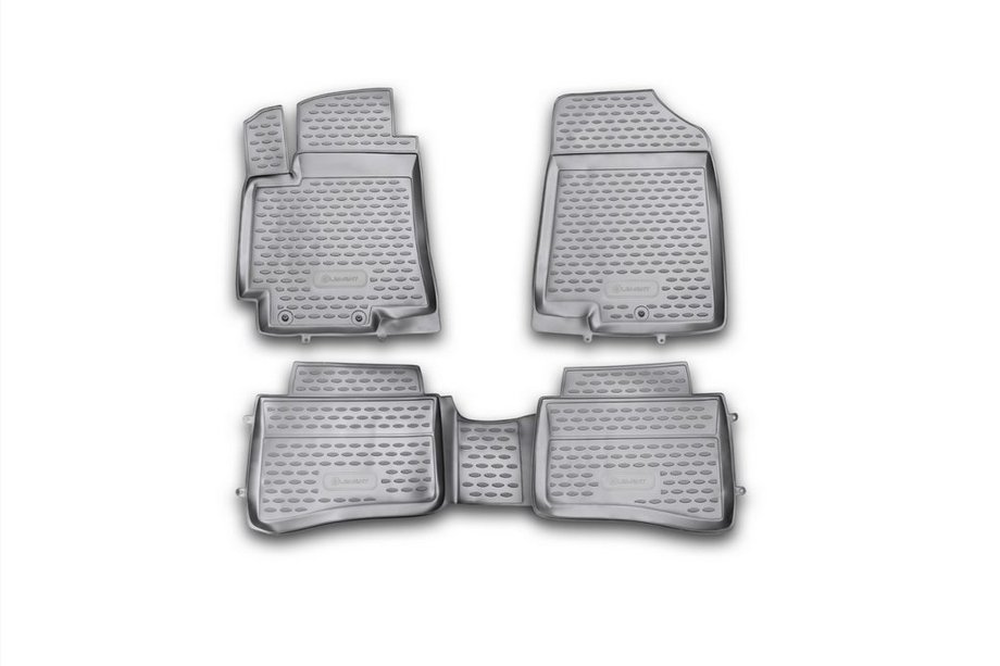 Kia Rio 2012–2017 Gumové autokoberce do interiéru (4 ks, Novline) Image