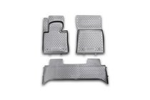 Range Rover III L322 2002–2012 Gumové autokoberce do interiéru (3 ks, Novline) fotografie 1