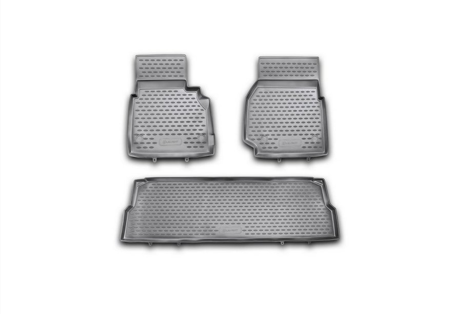 Land Rover Defender 1986–2016 Gumové koberečky do interiéru (3 ks, Novline) 110/5D Image