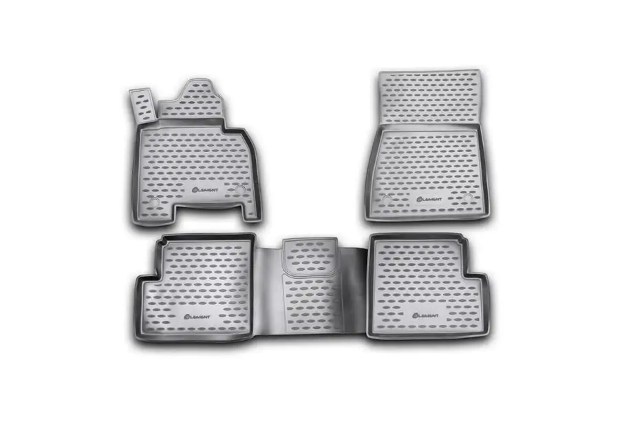 Mercedes G-Class W463 1990–2018 Gumové autokoberce do interiéru (4 ks, Novline) Fotografie 1