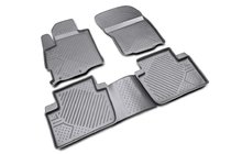 Peugeot 4007 2007–2013 Gumové autokoberce do interiéru (4 ks, Novline) fotografie 1