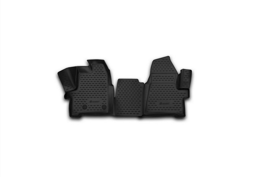 Ford Transit 2014– 3D gumové autokoberce do interiéru (2 ks, Novline) 1+2 sedadla (Varianta 1) Image