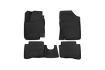 Hyundai I-20 2008–2012 3D gumové autokoberce do interiéru (4 ks, Novline) fotografie 1
