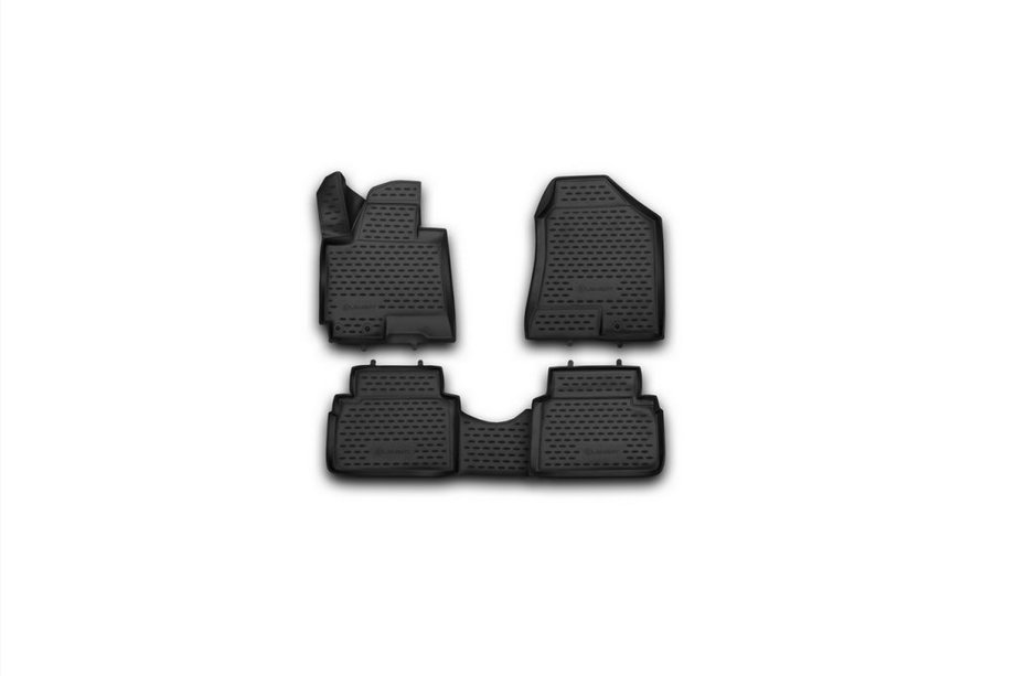 Hyundai IX-35 2010–2015 3D gumové autokoberce do interiéru (4 ks, Novline) Image
