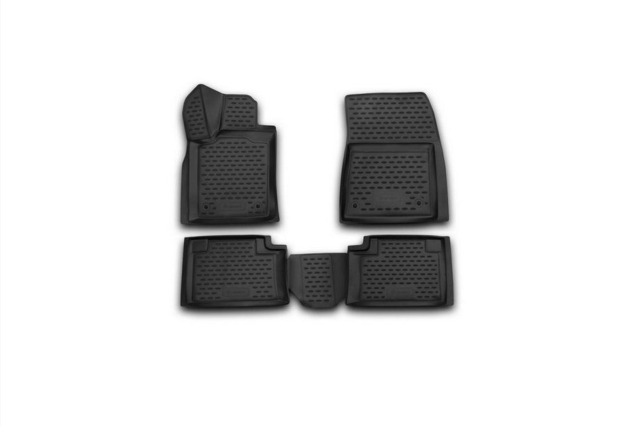 Jeep Grand Cherokee WK2 2010–2021 (2014↗) 3D gumové autokoberce do interiéru (4 ks, Novline) Image
