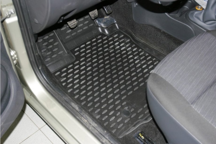 Renault Logan I 2005–2008 3D gumové autokoberce do interiéru (4 ks, Novline) Image