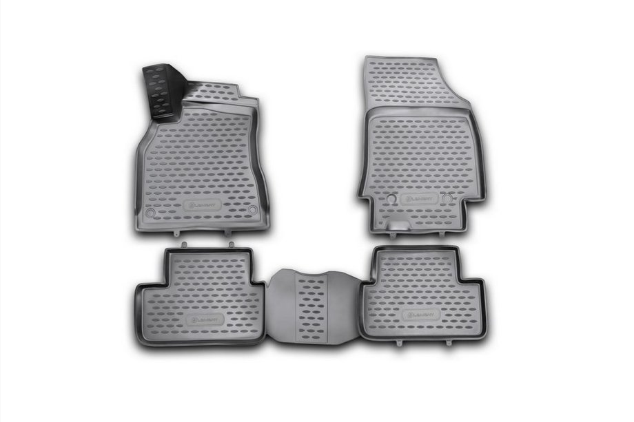 Renault Fluence 2009–2016 3D gumové autokoberce do interiéru (4 ks, Novline) Image
