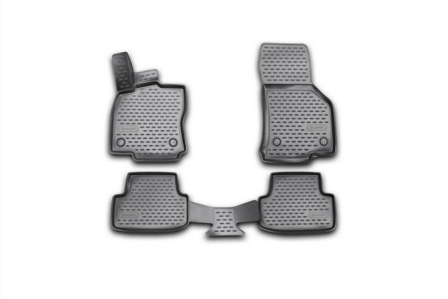 Volkswagen Golf 7/E-Golf 2012–2020 3D gumové autokoberce do interiéru (4 ks, Novline) Image