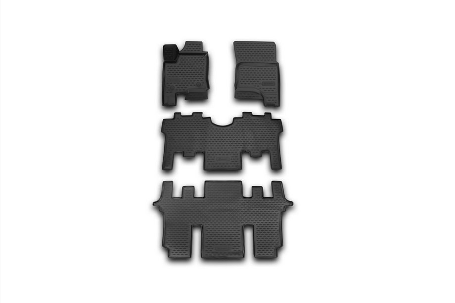 Ssang Yong Stavic 2012–2019 3D gumové autokoberce do interiéru (4 ks, Novline) Image