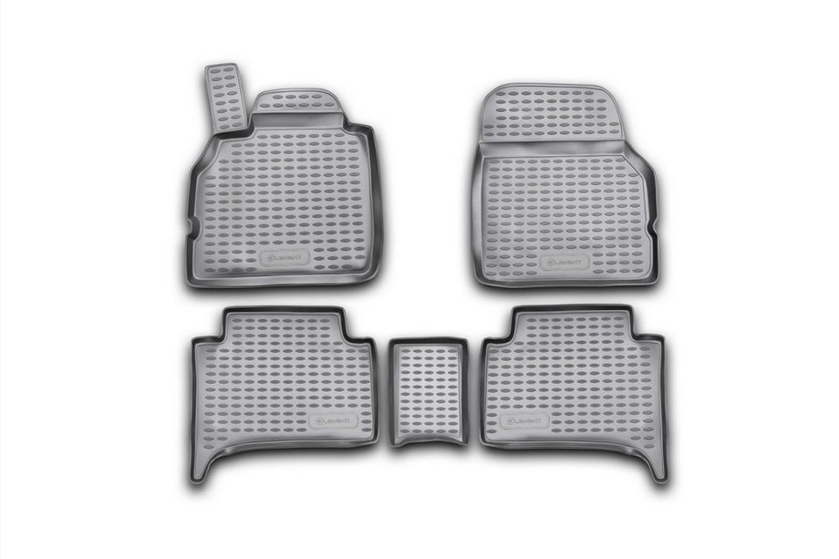 Renault Scenic/Grand 2003–2009 Gumové koberečky do interiéru (5 ks, Novline) Image