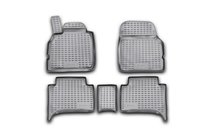 Renault Scenic/Grand 2003–2009 Gumové koberečky do interiéru (5 ks, Novline) fotografie 1
