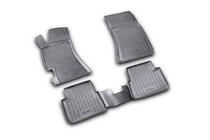 Subaru Impreza 2007–2011 Gumové autokoberce do interiéru (4 ks, Novline) fotografie 1