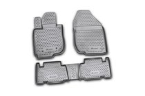 Toyota Rav 4 2006–2013 (2006-2010) Gumové koberce do interiéru (4 ks, Novline) fotografie 1
